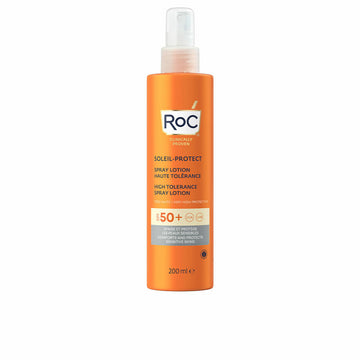 Spray Protezione Solare Roc High Tolerance SPF 50 (200 ml)