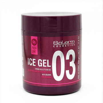 Fissatore per Capelli Forte Salerm Proline 03 Ice Gel Salerm 8420282038898 (200 ml) (200 ml)