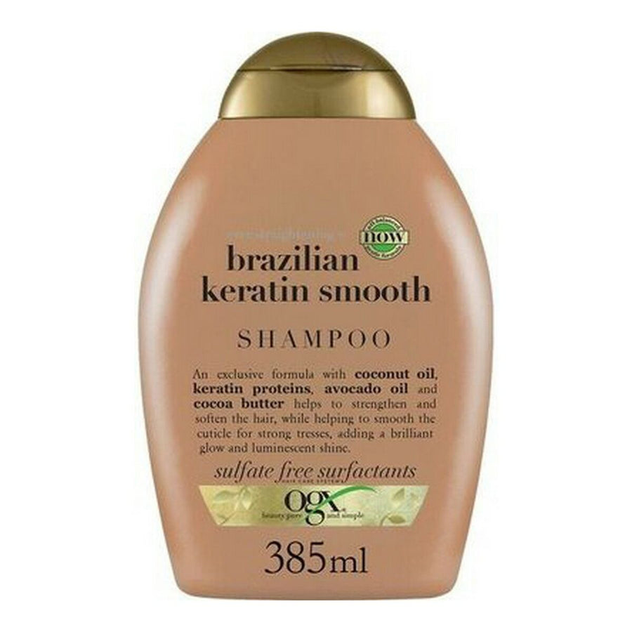 Shampoo Districante OGX Brazilian Keratin 385 ml