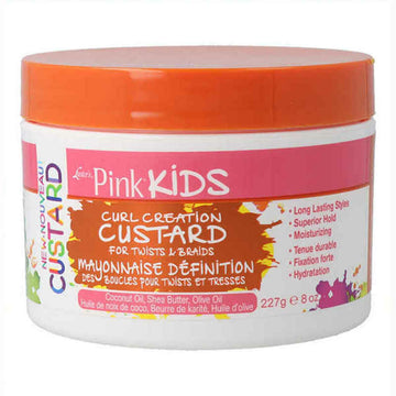 Lotion capillaire Luster Pink Kids Curl Creation Custard Cheveux bouclés (227 g)