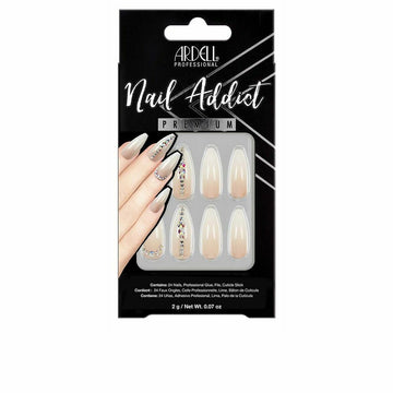 Unghie Finte Ardell Nail Addict Nude Light Crystal (24 pcs)