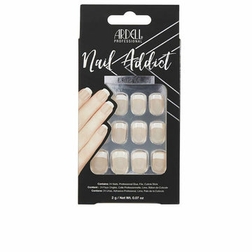 Unghie Finte Ardell Nail Addict Classic French (24 pcs)