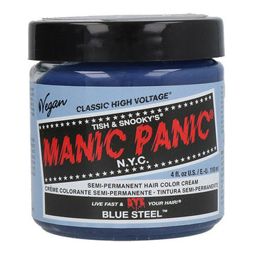 „Manic Panic Classic“ ilgalaikiai plaukų dažai 612600110029 mėlynas plienas (118 ml)