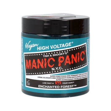 Manic Panic Panic High Vegan Blue pusiau ilgalaikė plaukų spalva (237 ml)
