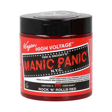 Manic Panic Panic High Vegan Red pusiau nuolatinė plaukų spalva (237 ml)