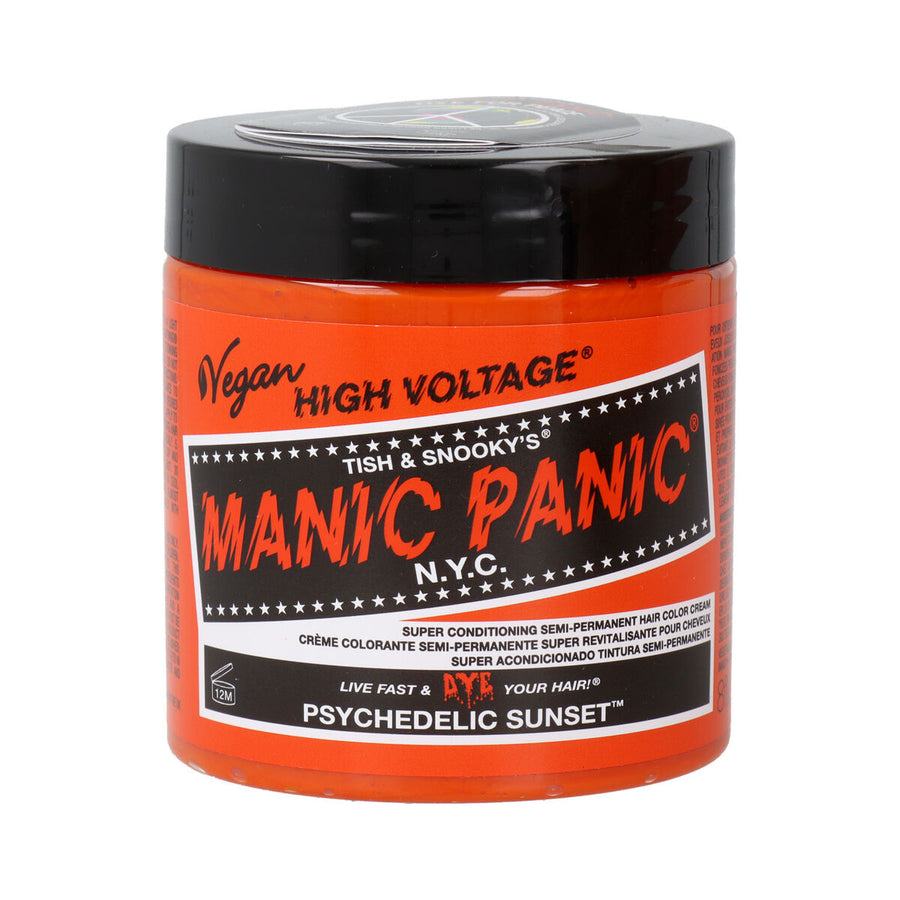 Manic Panic Panic High Vegan Oranžinė pusiau ilgalaikė plaukų spalva (237 ml)