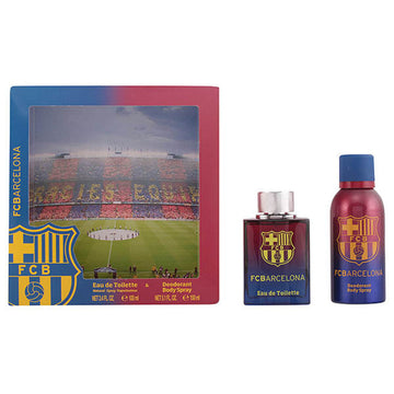 Set de Parfum Homme F.C. Barcelona Sporting Brands 244.151 (2 pcs) 2 Pièces