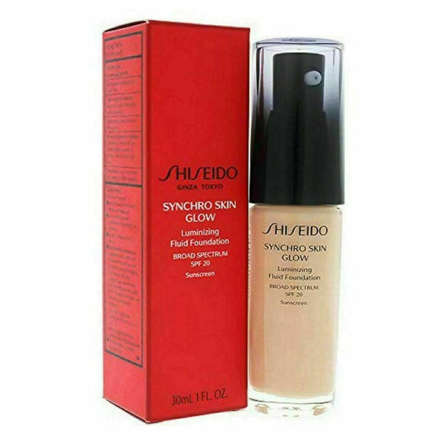 Skin Glow Shiseido Fluid Makeup Base SPF20 (30 ml)