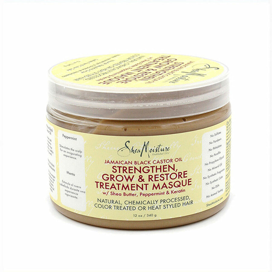 Masque nourrissant pour cheveux Shea Moisture Jamaican Black Castor Oil Strengthen, Grow & Restore Treatment 340 g