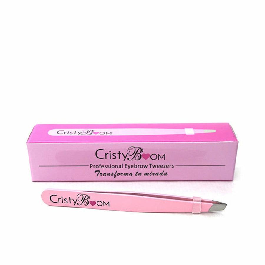 Pinzetta Depilazione CristyBoom Professional Eyebrow Tweezers Rosa (1 Unità)