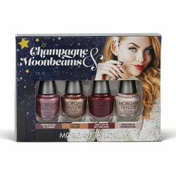 Morgan Taylor Champagne & Moonbeams nagų lakas (4 vnt.)