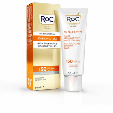 Protezione Solare Roc High Tolerance Pelli sensibili SPF 50 (50 ml)