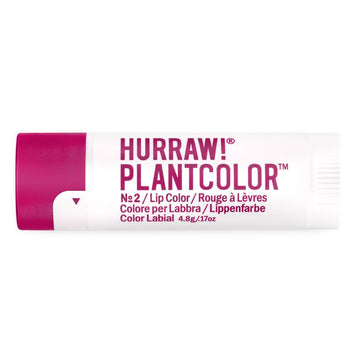Baume à lèvres avec couleur Hurraw! PlantColor Nº 2 4,8 g Stick