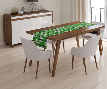 Tappeto Runner da Tavola Piante Esotiche Tropicali
