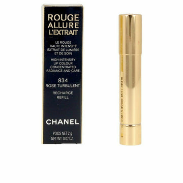 „Chanel Rouge Allure L'extrait“ lūpų dažai – „Rose Turbulent 834“ papildymas