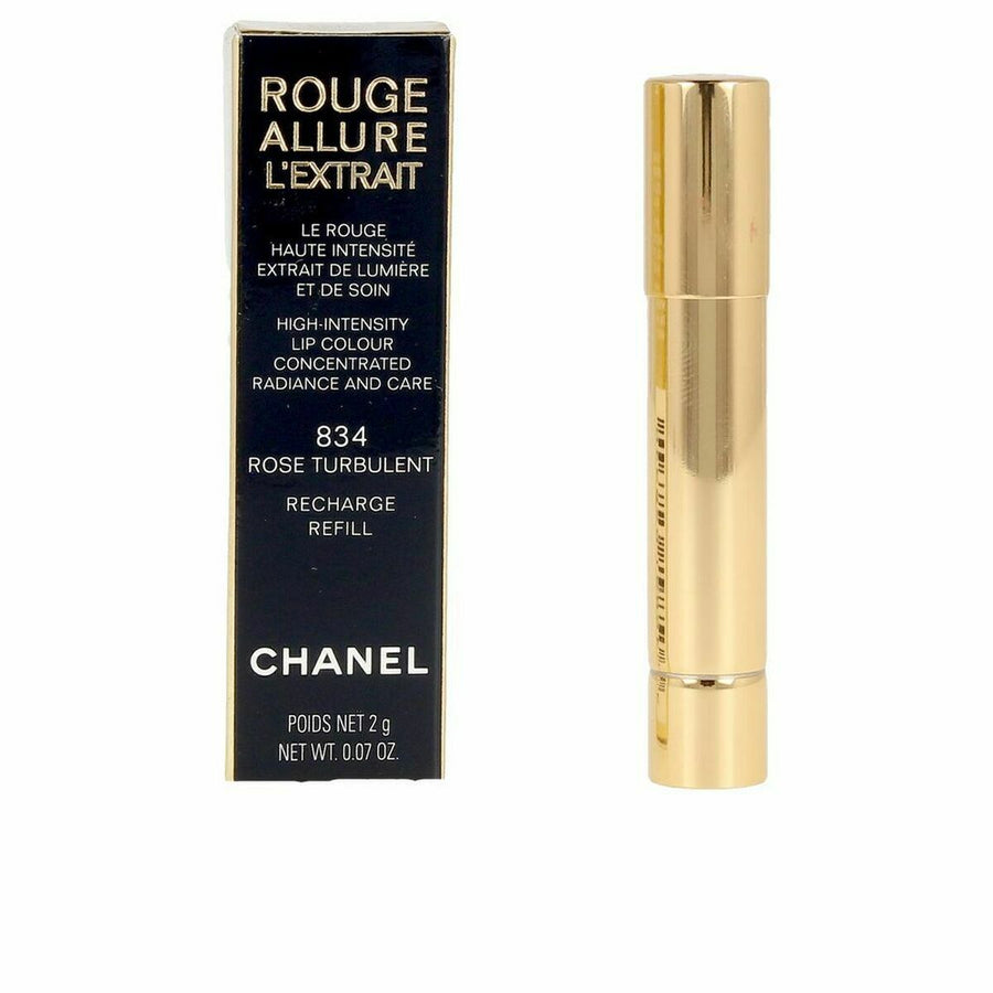 „Chanel Rouge Allure L'extrait“ lūpų dažai – „Rose Turbulent 834“ papildymas