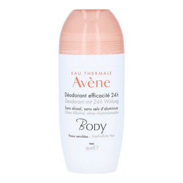 Avene 24h Roll-on kūno dezodorantas (30 ml)