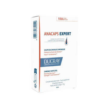 Complément Alimentaire Anti-chute de Cheveux Ducray Anacaps Expert Capsules x 30