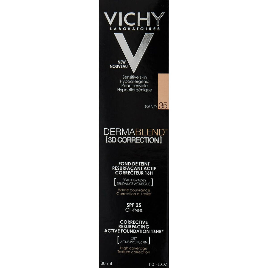 Vichy Dermablend D Correction 35 smėlio skystas makiažo pagrindas (30 ml)