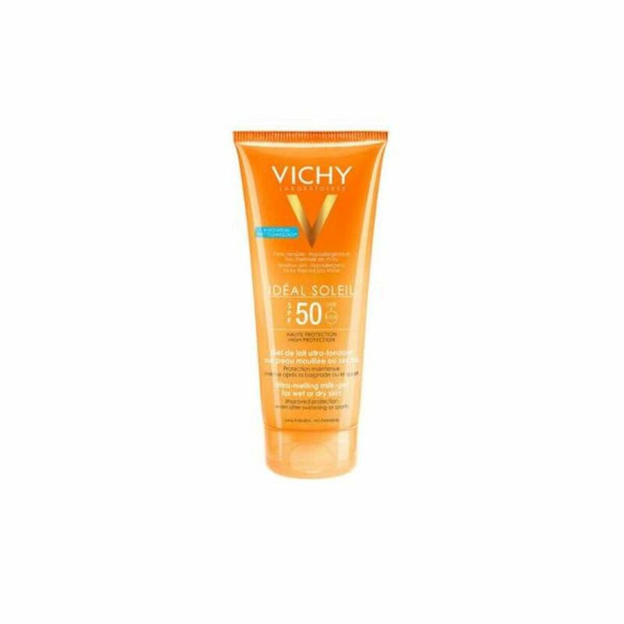 Écran solaire visage Capital Soleil Milk-Gel Vichy Spf 50 (200 ml)