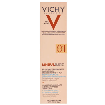 Base per Trucco Fluida Vichy Mineralblend Nº 01 Clay 30 ml