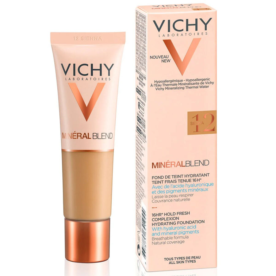 Base de maquillage liquide Vichy Mineralblend Nº 12 Sienna 30 ml