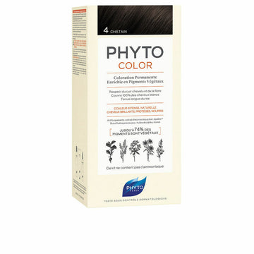 Tintura Permanente Phyto Paris Phytocolor Senza ammoniaca 4-castaño