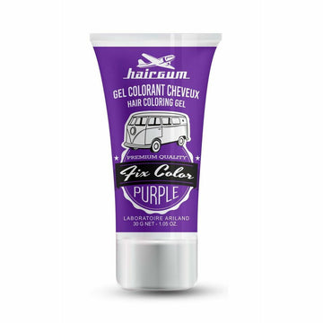 Coloration Non Permanente Hairgum Fix Color Violet Gel stylisant (30 ml)