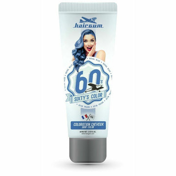 Colorazione Semipermanente Hairgum Sixty's Color royal blue (60 ml)