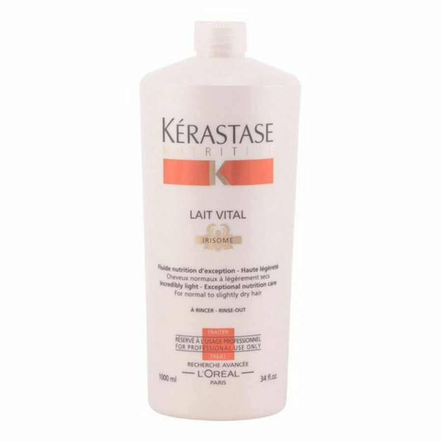Après shampoing nutritif Nutritive Lait Vital Kerastase Vital Irisome (1000 ml) 1 L