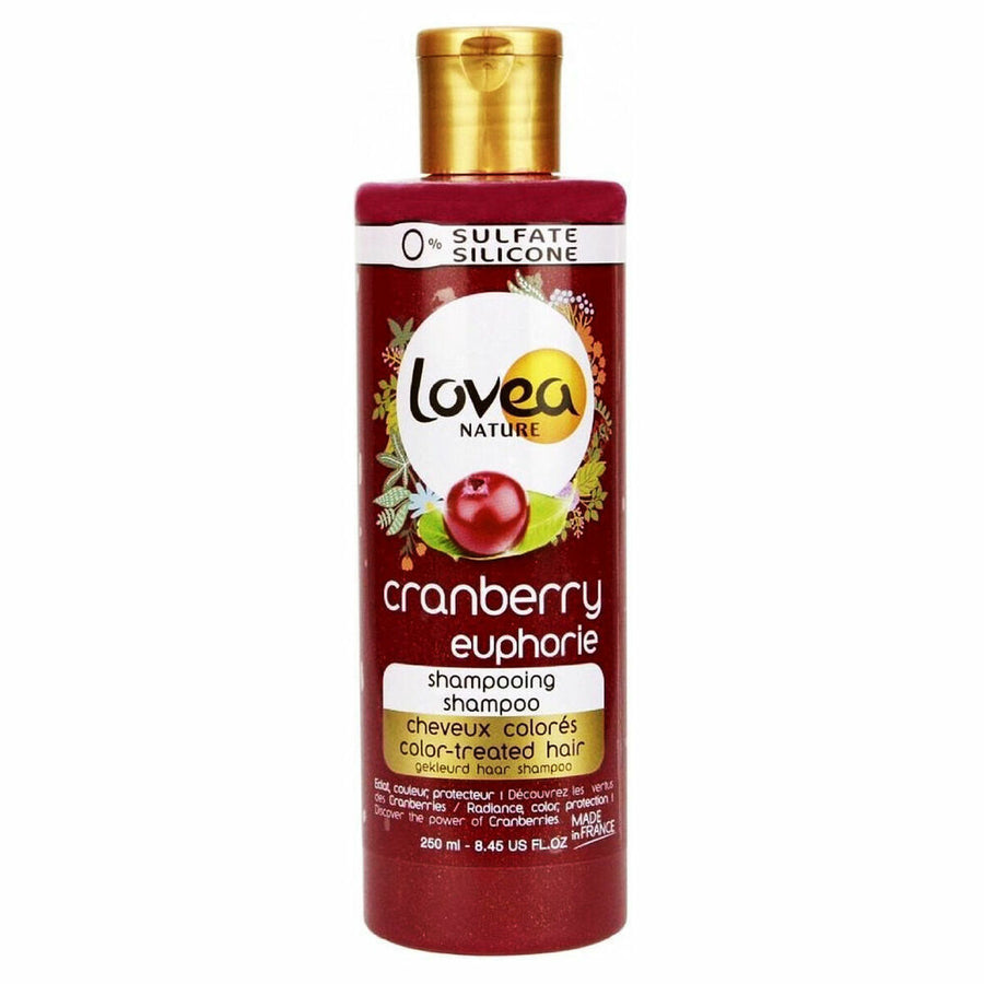 Shampoo per Capelli Colorati Lovea Nature Cranberry Euphorie (250 ml)