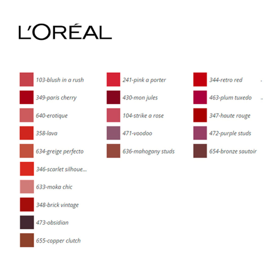 L'Oreal Make Up Color Riche lūpų dažai (4,8 g) 3,6 g