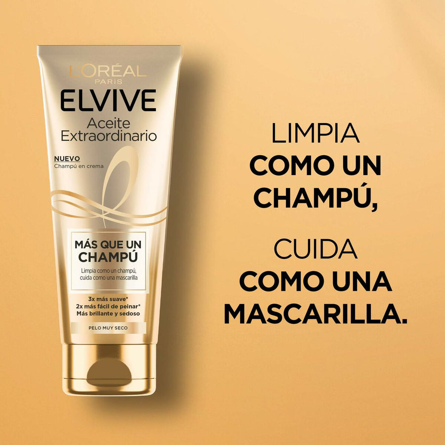 Shampoo Riparatore L'Oreal Make Up Elvive Aceite Extraordinario 250 ml