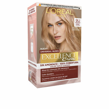 „L'Oreal Make Up Excellence“ nuolatiniai dažai Nr. 9U labai šviesūs blondinai