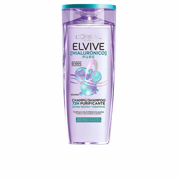 Shampoo L'Oreal Make Up Elvive Hialurónico Pure 380 ml