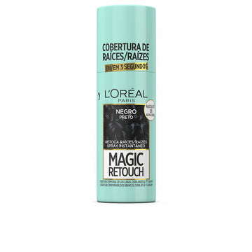 Spray Correcteur de Racines Temporaire L'Oréal Paris Magic Retouch Noir 75 ml