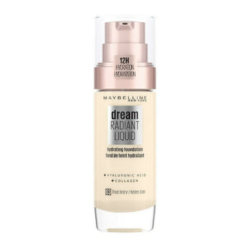 Base de maquillage liquide Maybelline Dream Satin Liquid 3-true ivory (30 ml)