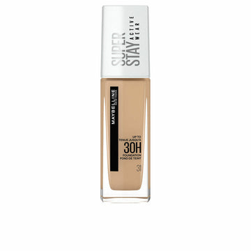 Base de Maquillage Crémeuse Maybelline Superstay Activewear 30h Foundation Nº Warm Nude  (30 ml)