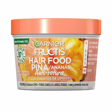 Maschera per Capelli Anticaduta Garnier Fructis Hair Food Antirottura Ananas 350 ml