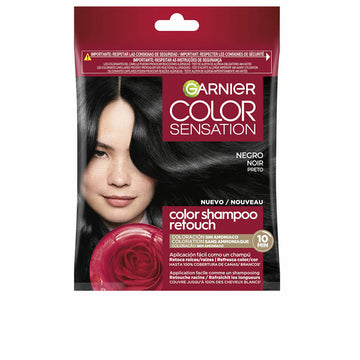 Shampoo Colorante Garnier COLOR SENSATION Nero Nº 1.0 Semipermanente