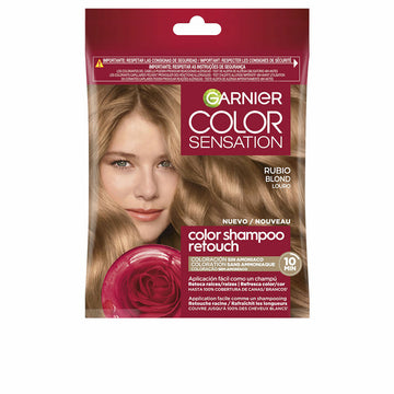 Shampoo Colorante Garnier COLOR SENSATION Nº 7.0 Biondo Semipermanente