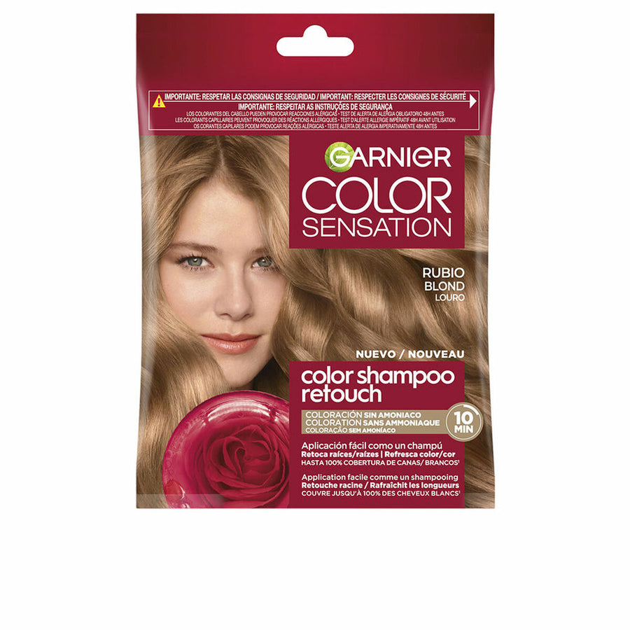 Teinture shampooing Garnier COLOR SENSATION Nº 7.0 Blond Semi-permanent
