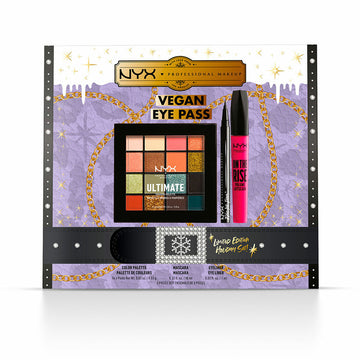 Set de Maquillage NYX Vegan Eye Pass Limited Edition Édition limitée 3 Pièces