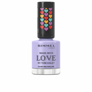 smalto Rimmel London Made With Love by Tom Daley Nº 050 Knit one purple one 8 ml
