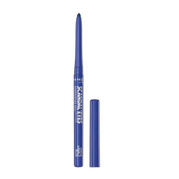 Crayon pour les yeux Rimmel London Scandaleyes Automatic Automatique Bleu 0,35 g