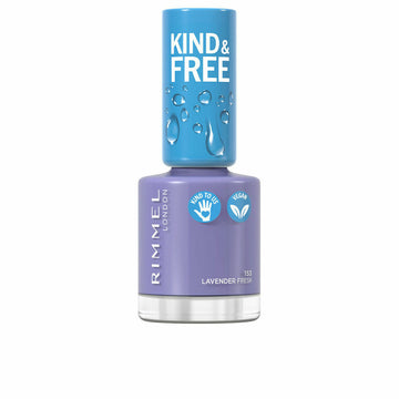 Rimmel London Kind & Free Nagų lakas 153-Lavender Light (8 ml)