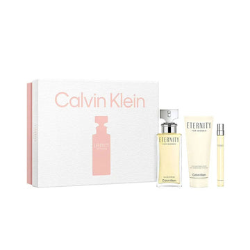 Set de Parfum Femme Calvin Klein Eternity EDP 3 Pièces