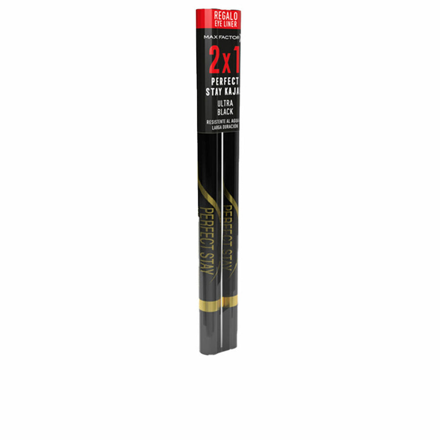 Crayon pour les yeux Max Factor Perfect Stay 2 Unités ultra black 1,3 g