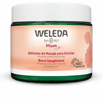 Baume corporel hydratant Weleda Mum Massage Anti-vergetures 150 ml