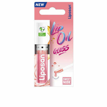 Baume à lèvres avec couleur Liposan Lip Oil Gloss Sweet Nude 5,5 ml